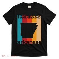 Little Rock Arkansas Retro Cutout Ar Souvenir T-Shirt thumb 0