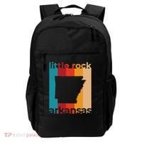 Little Rock Arkansas Retro Cutout Ar Souvenir Backpack thumb 0