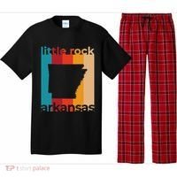 Little Rock Arkansas Retro Cutout Ar Souvenir Pajama Set thumb 0