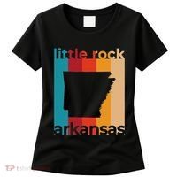 Little Rock Arkansas Retro Cutout Ar Souvenir Women's T-Shirt thumb 0