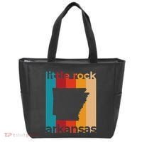 Little Rock Arkansas Retro Cutout Ar Souvenir Tote Bag thumb 0