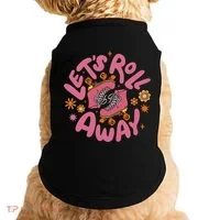 Let's Roll Away Skate Doggie Tank thumb 0