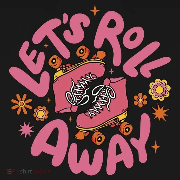 Let's Roll Away Skate Bucket Hat
