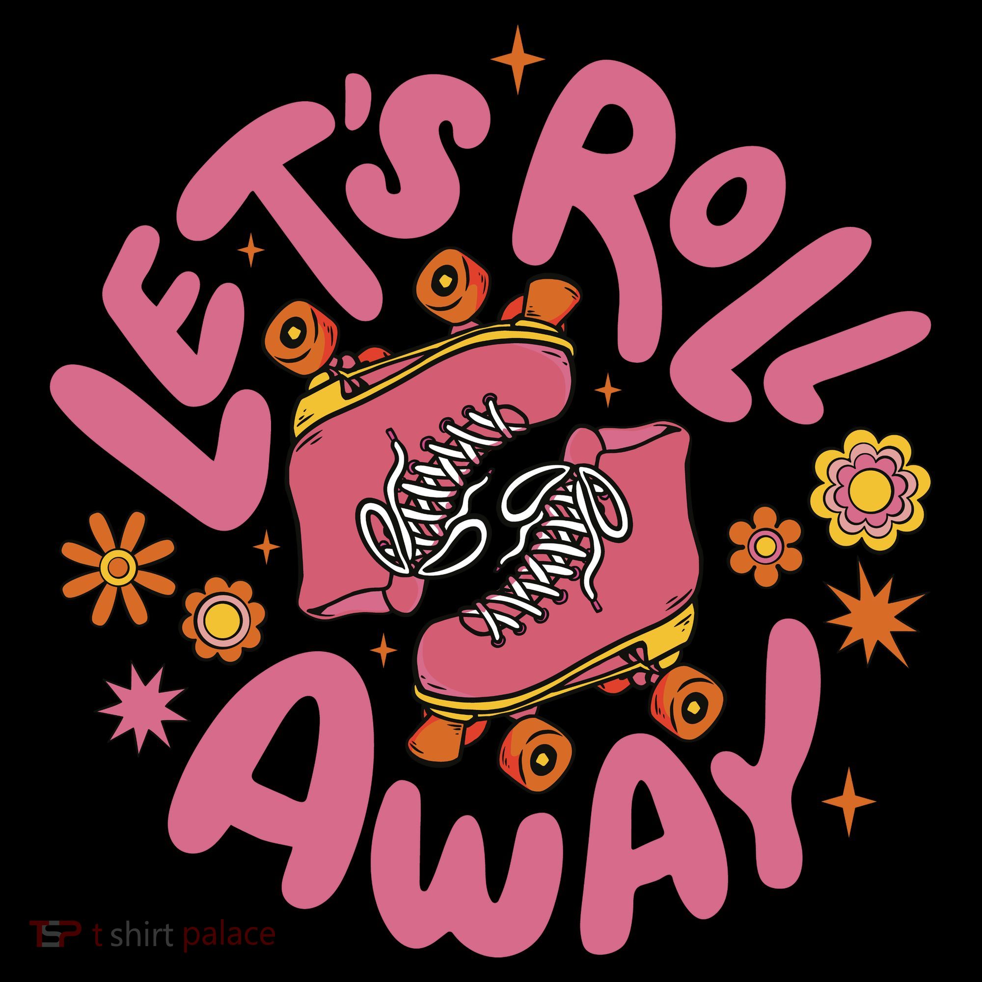 Let's Roll Away Skate Ornament