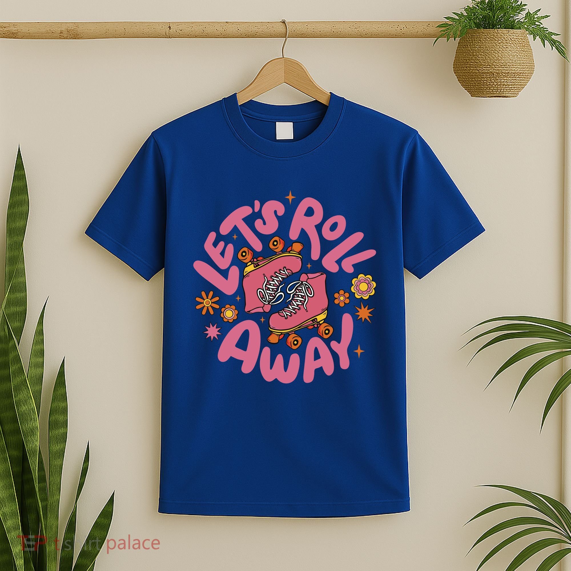 Let's Roll Away Skate T-Shirt