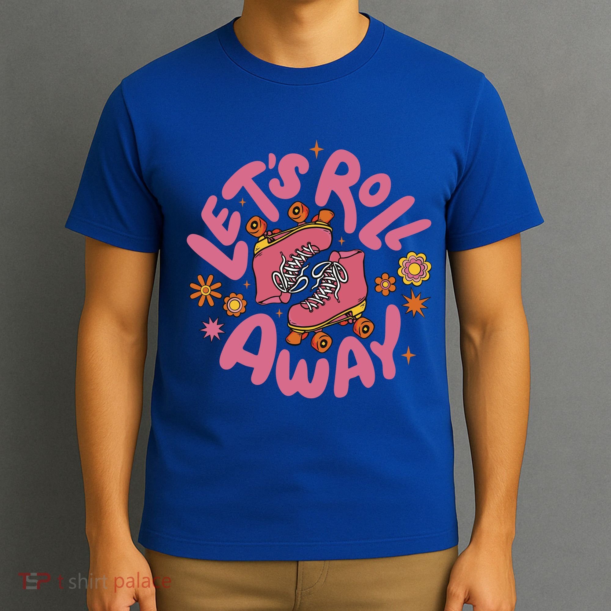 Let's Roll Away Skate T-Shirt