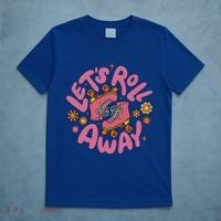 Let's Roll Away Skate T-Shirt thumb 5