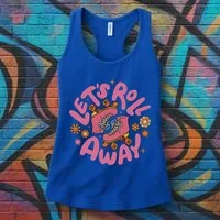 Let's Roll Away Skate Women's Tank Top thumb 3