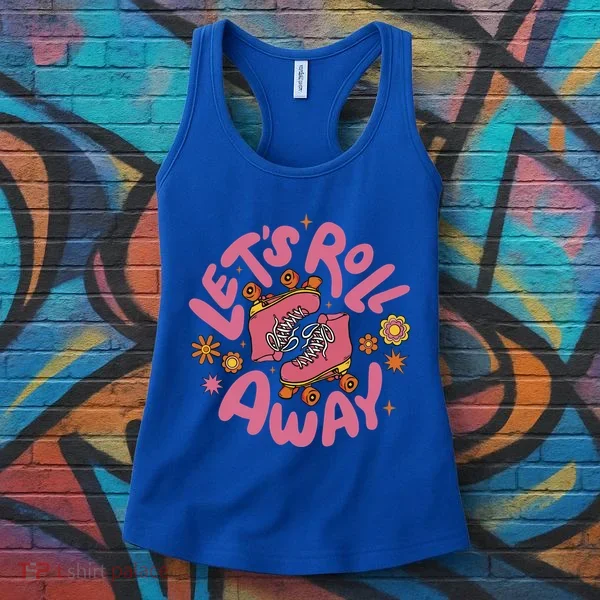 Let's Roll Away Skate Women's Tank Top