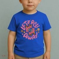 Let's Roll Away Skate Toddler T-Shirt thumb 2