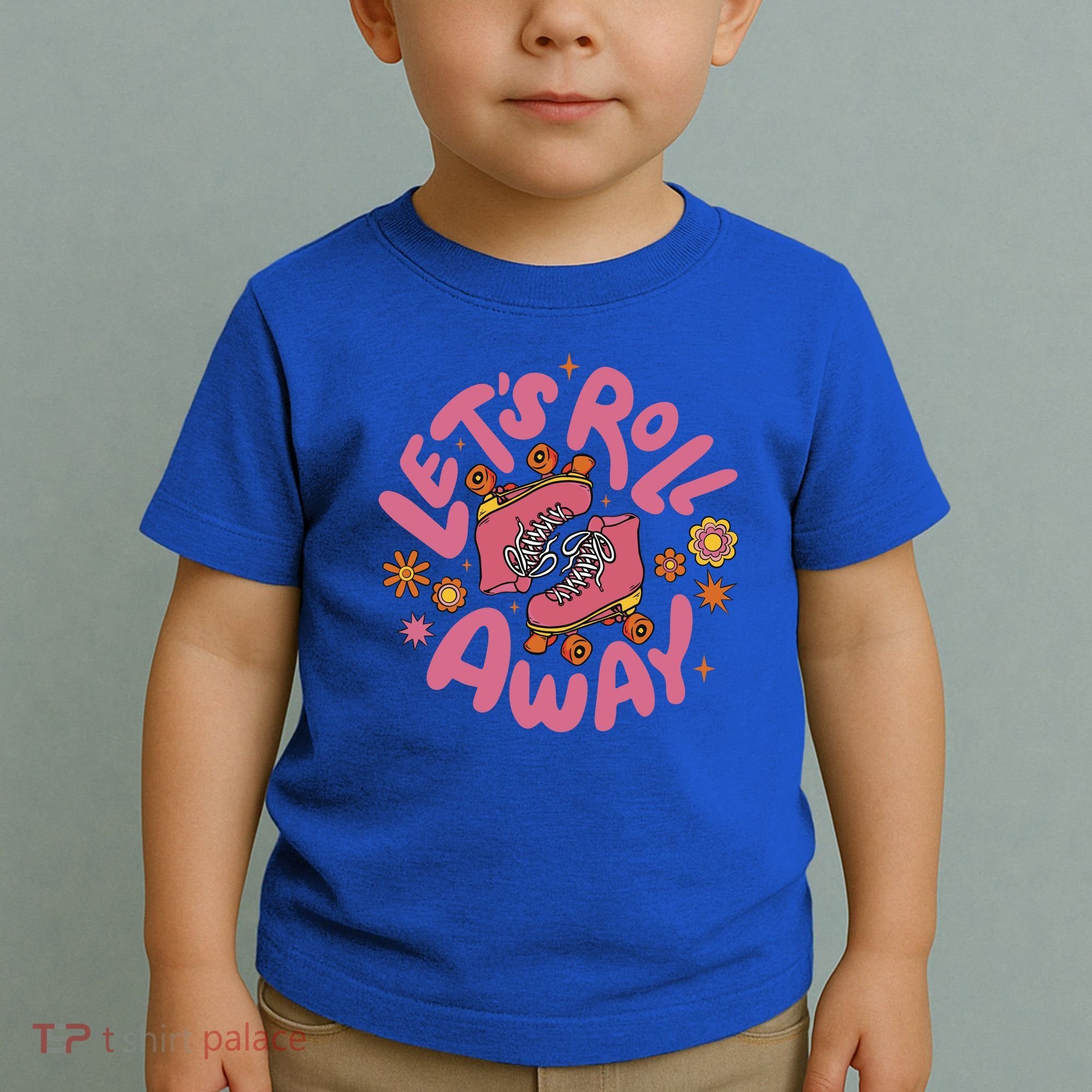 Let's Roll Away Skate Toddler T-Shirt