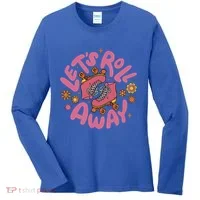 Let's Roll Away Skate Women's Long Sleeve Shirt thumb 0