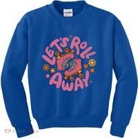 Let's Roll Away Skate Kids Sweatshirt thumb 0