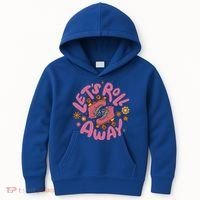 Let's Roll Away Skate Kids Hoodie thumb 0