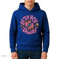Let's Roll Away Skate Kids Hoodie thumb 4