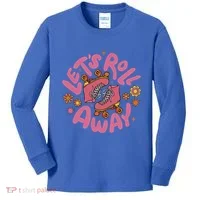 Let's Roll Away Skate Kids Long Sleeve Shirt thumb 0