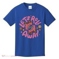 Let's Roll Away Skate Kids T-Shirt thumb 0
