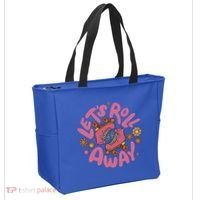 Let's Roll Away Skate Tote Bag thumb 2