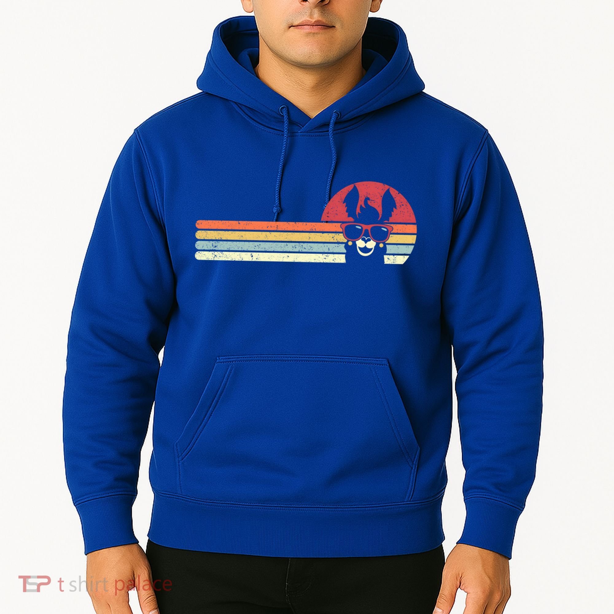 Llama Retro Alpaca Gift Hoodie