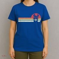 Llama Retro Alpaca Gift T-Shirt thumb 4