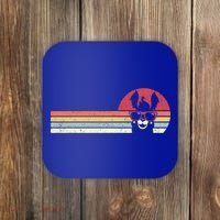 Llama Retro Alpaca Gift Coaster thumb 0