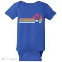 Llama Retro Alpaca Gift Baby Bodysuit thumb 0
