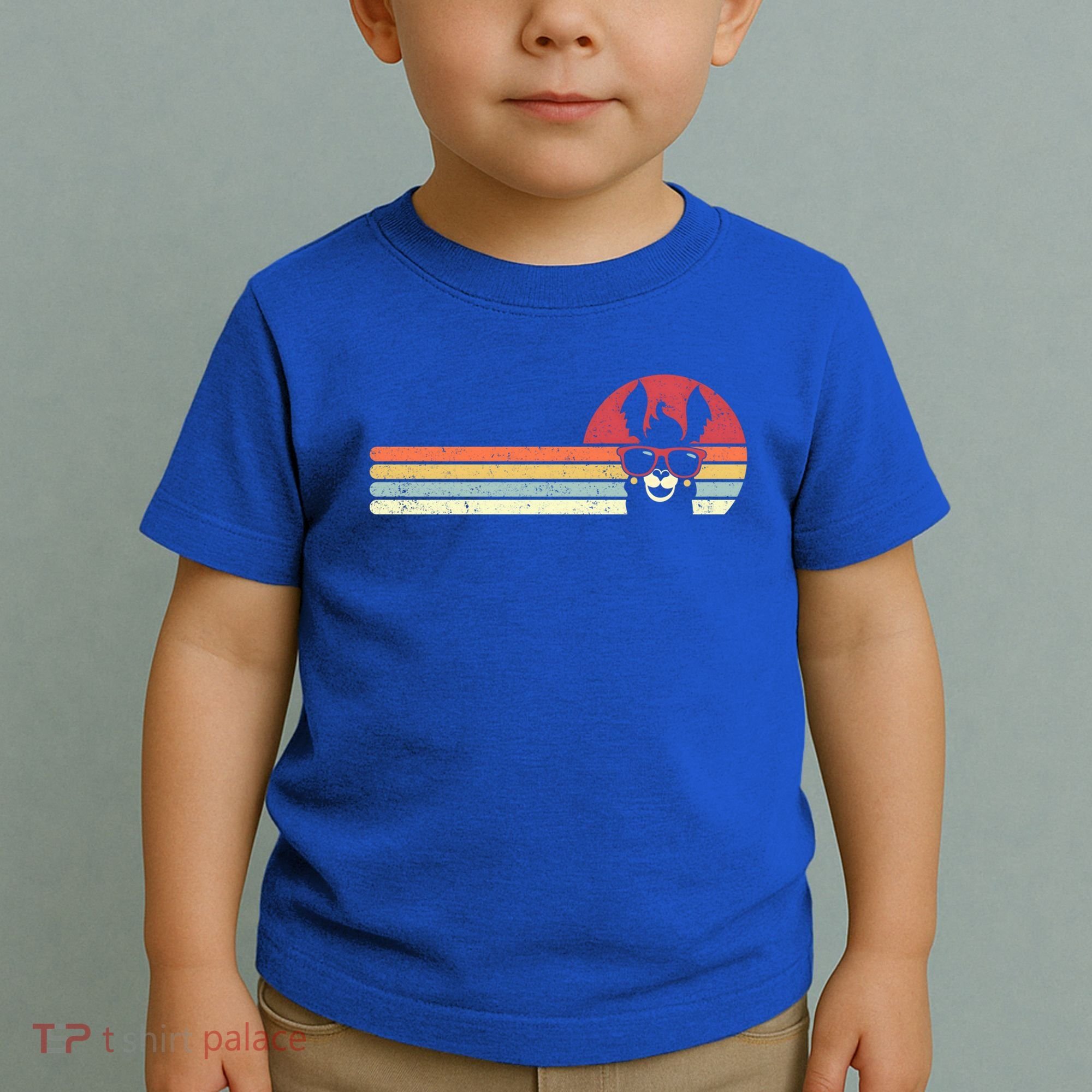 Llama Retro Alpaca Gift Toddler T-Shirt