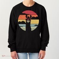 Llama Retro Alpaca Cool Gift Women's Sweatshirt thumb 0