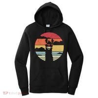 Llama Retro Alpaca Cool Gift Women's Hoodie thumb 0