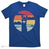 Llama Retro Alpaca Cool Gift T-Shirt thumb 0