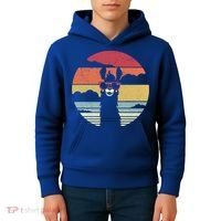 Llama Retro Alpaca Cool Gift Kids Hoodie thumb 4