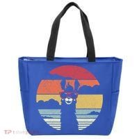 Llama Retro Alpaca Cool Gift Tote Bag thumb 0