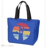 Llama Retro Alpaca Cool Gift Tote Bag thumb 3