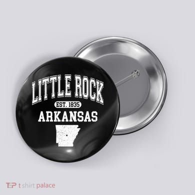 Little Rock Arkansas Est 1835 Varsity Button