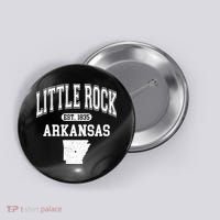 Little Rock Arkansas Est 1835 Varsity Button thumb 0