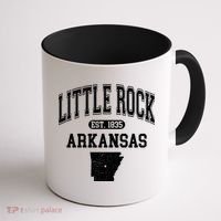 Little Rock Arkansas Est 1835 Varsity Coffee Mug thumb 1