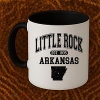 Little Rock Arkansas Est 1835 Varsity Coffee Mug thumb 2