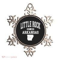 Little Rock Arkansas Est 1835 Varsity Ornament thumb 0