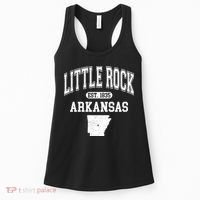 Little Rock Arkansas Est 1835 Varsity Women's Tank Top thumb 0