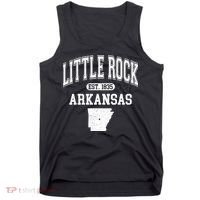 Little Rock Arkansas Est 1835 Varsity Tank Top thumb 0