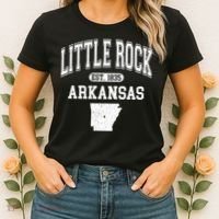 Little Rock Arkansas Est 1835 Varsity Women's T-Shirt thumb 2