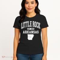 Little Rock Arkansas Est 1835 Varsity Women's T-Shirt thumb 4