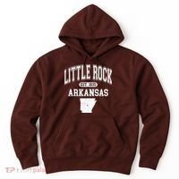 Little Rock Arkansas Est 1835 Varsity Hoodie thumb 0
