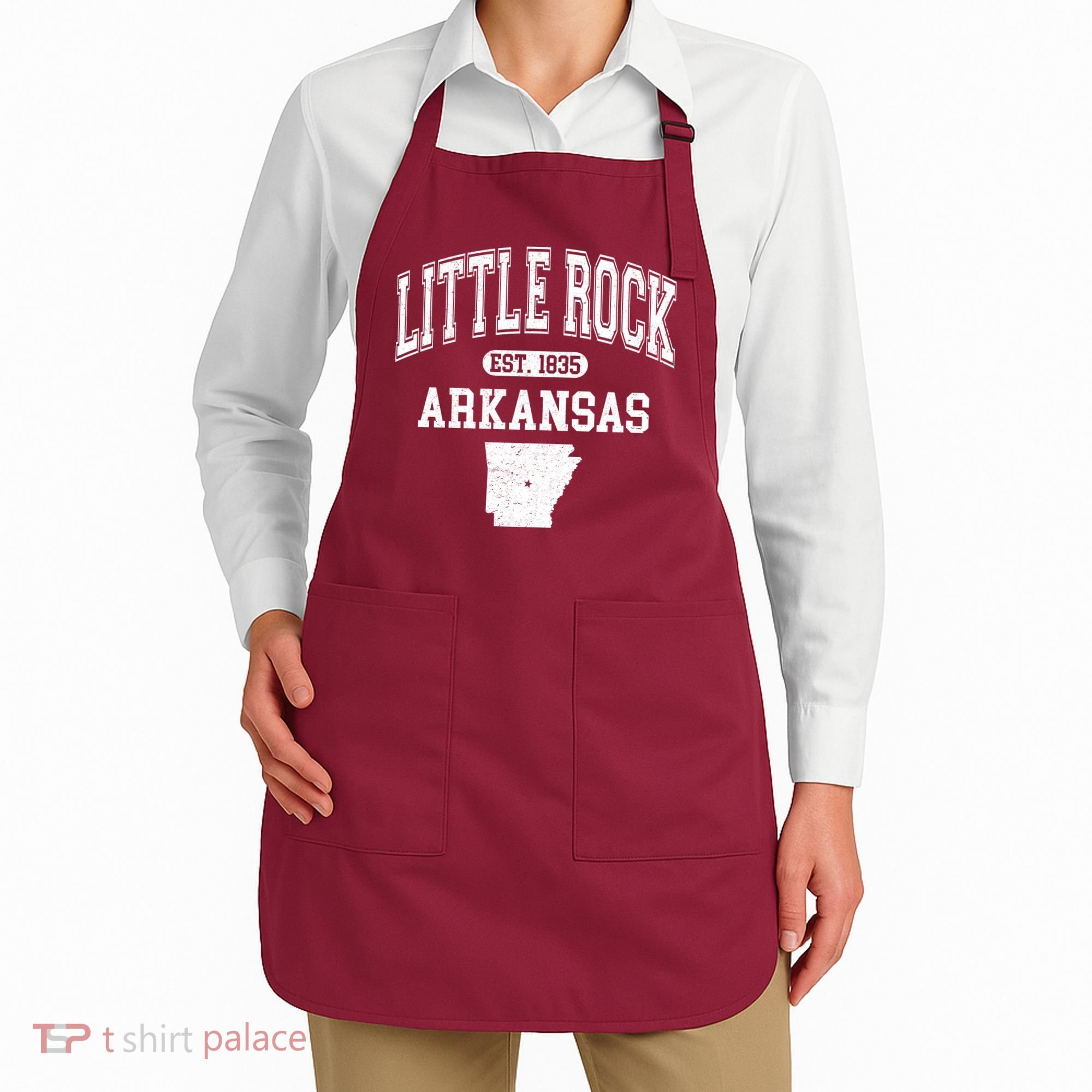Little Rock Arkansas Est 1835 Varsity Apron