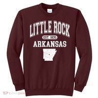 Little Rock Arkansas Est 1835 Varsity Sweatshirt thumb 0