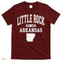 Little Rock Arkansas Est 1835 Varsity T-Shirt thumb 0