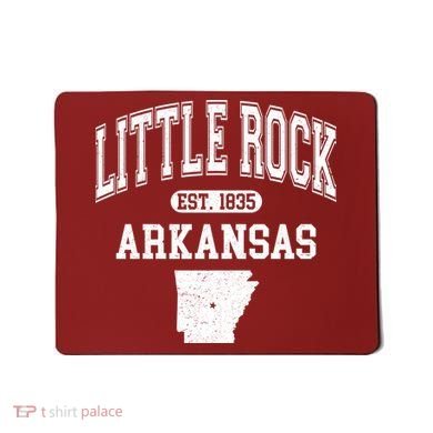 Little Rock Arkansas Est 1835 Varsity Mousepad