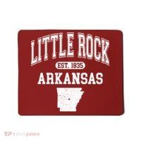Little Rock Arkansas Est 1835 Varsity Mousepad thumb 0