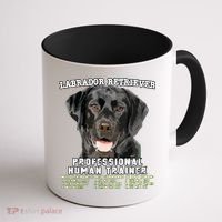 Labrador Retriever Black Lab Professional Human Trainer Coffee Mug thumb 1