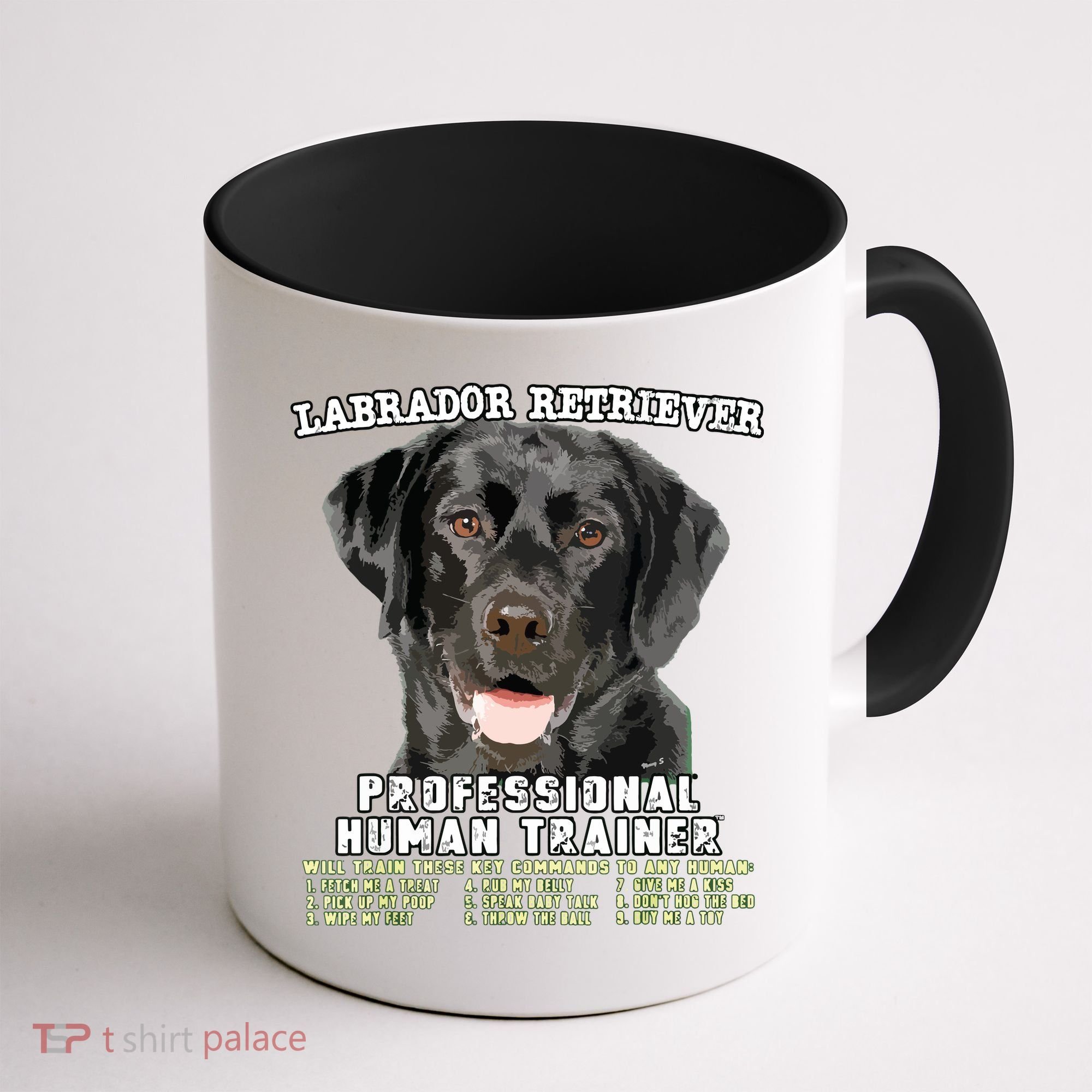 Labrador Retriever Black Lab Professional Human Trainer Coffee Mug